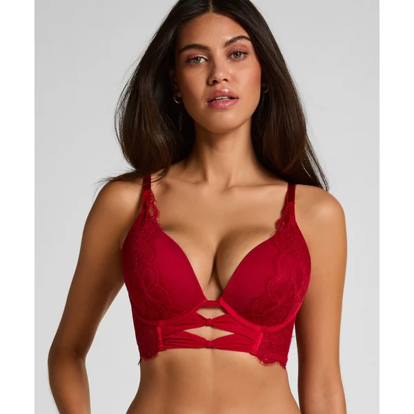Soutien-gorge push-up Longline Marianna - Rouge