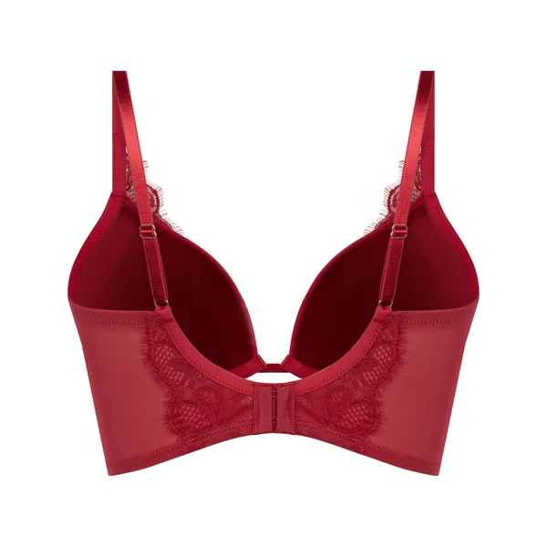 Soutien-gorge push-up Longline Marianna - Rouge