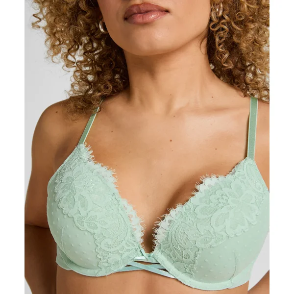 Soutien-gorge push-up rembourré Harmony - Vert