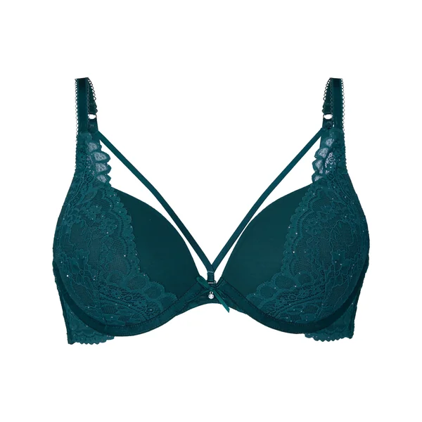 Soutien-gorge push-up à armatures préformé Isadora - Vert