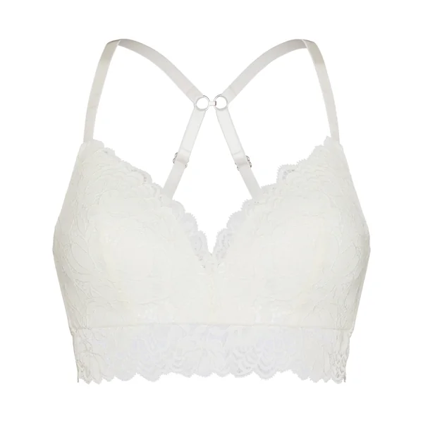 Soutien-gorge sans armatures préformé Andrea - Blanc