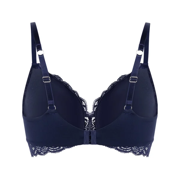 Soutien-gorge sans armatures préformé Andrea - Bleu