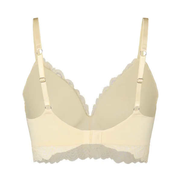 Soutien-gorge sans armatures préformé Andrea - Jaune
