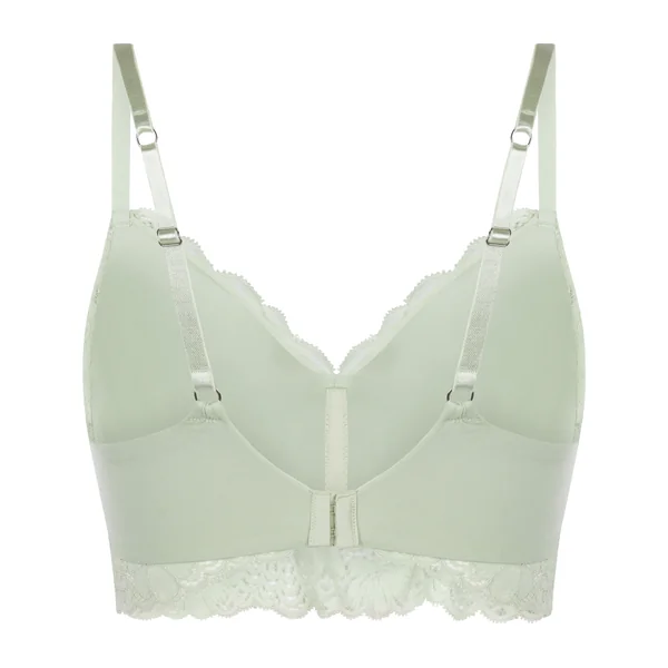 Soutien-gorge sans armatures préformé Andrea - Vert