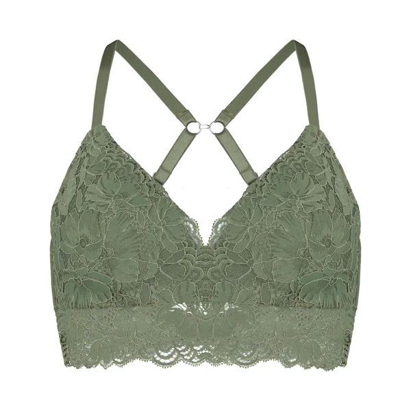 Soutien-gorge sans armatures préformé Andrea - Vert