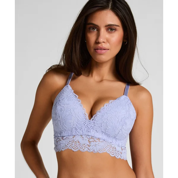Soutien-gorge sans armatures préformé Andrea - Violet