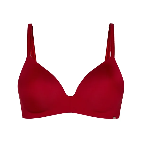 Soutien-gorge sans armatures préformé Mona - Rouge