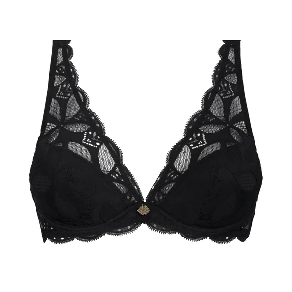 Soutien-gorge triangle 1/2 mousse Stricto Sensuelle Noir