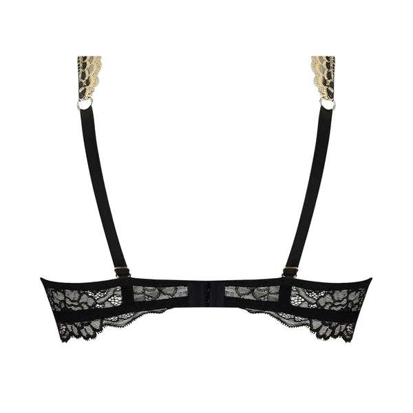 Soutien-gorge triangle Glam avec armatures Sublime en Or Noir Éclat