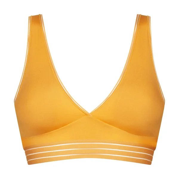 Soutien-gorge triangle sans armature en microfibre Jaune Oh My Dim’s
