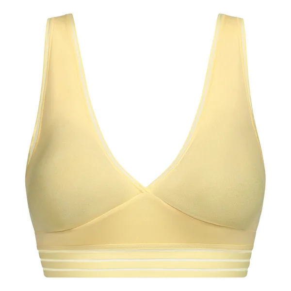 Soutien-gorge triangle sans armatures en microfibre Jaune Oh My Dim’s