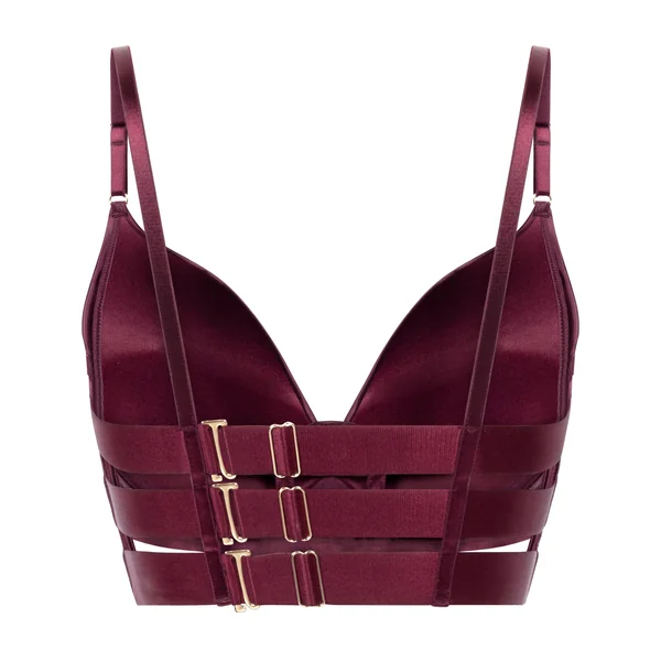 Soutien-gorge à armatures longline push-up préformé Colette - Violet