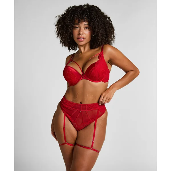 Soutien-gorge à armatures maximiseur préformé Whitney - Rouge