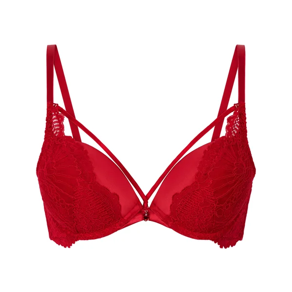 Soutien-gorge à armatures maximiseur préformé Whitney - Rouge