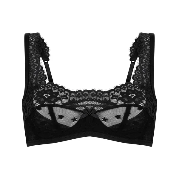 Soutien-gorge à armatures non rembourré Valora - Noir
