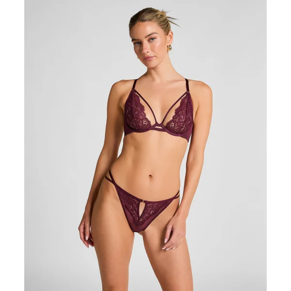 Soutien-gorge à armatures non-préformé Cinnamon - Rouge