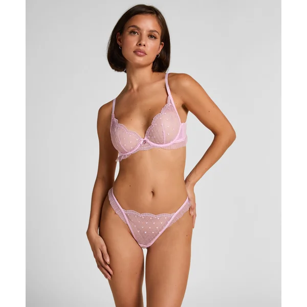 Soutien-gorge à armatures non-préformé Cordelie - Rose