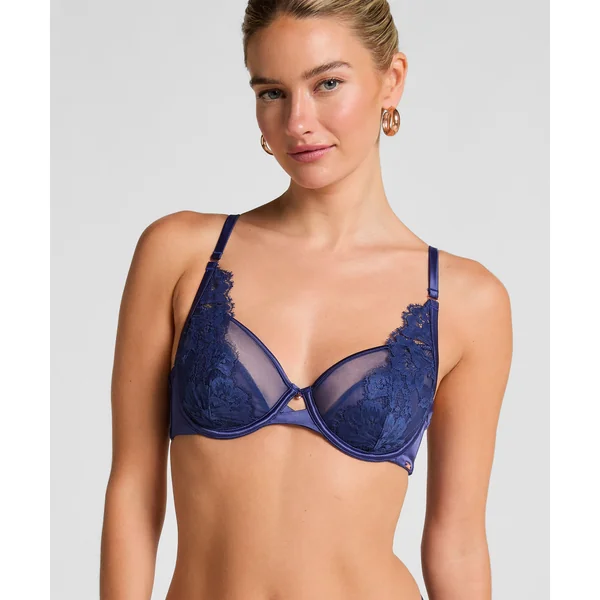 Soutien-gorge à armatures non-rembourré Grace - Bleu