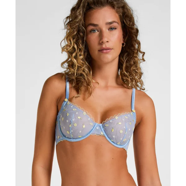 Soutien-Gorge à Armatures Non-Rembourré Harriet - Bleu