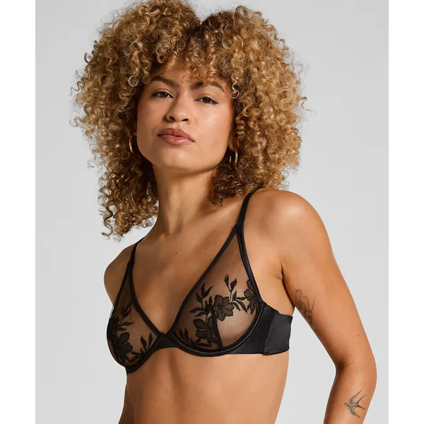 Soutien-gorge à armatures non-rembourré Hilton - Noir