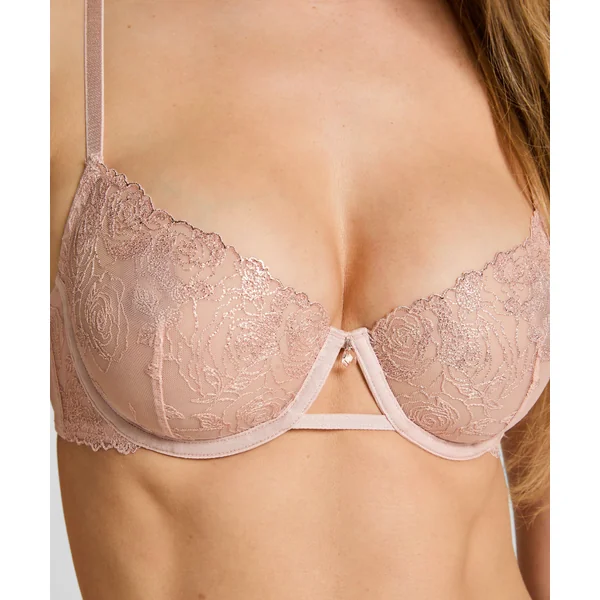 Soutien-gorge à armatures non-rembourré Hollie - Rose
