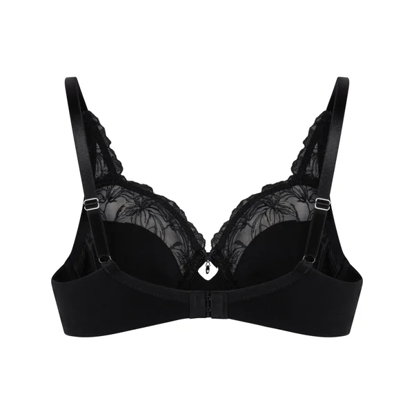 Soutien-gorge à armatures non-rembourré Lily - Noir