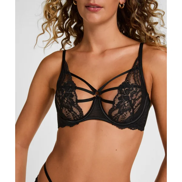 Soutien-Gorge à Armatures Non-Rembourré Sosha - Noir