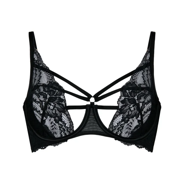 Soutien-Gorge à Armatures Non-Rembourré Sosha - Noir