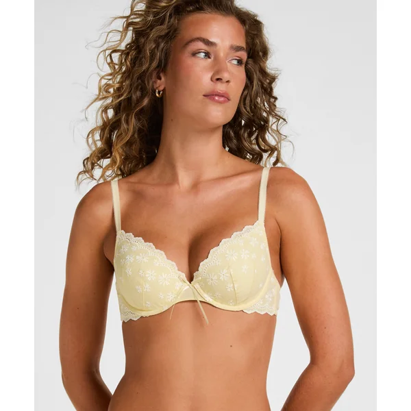 Soutien-gorge à armatures préformé Gaia - Jaune