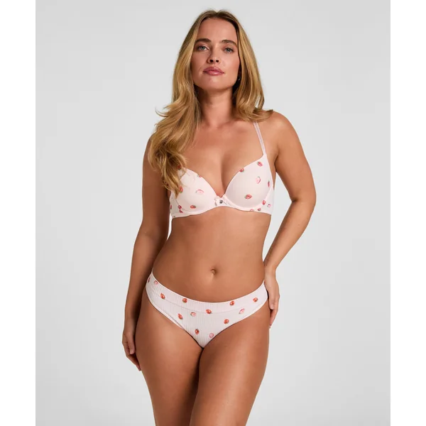 Soutien-gorge à armatures préformé Plunge - Rose