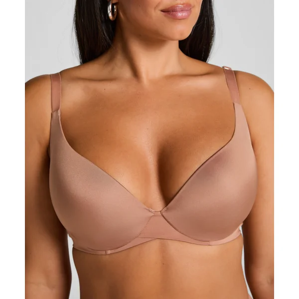 Soutien-gorge à armatures préformé Smooth - Marron