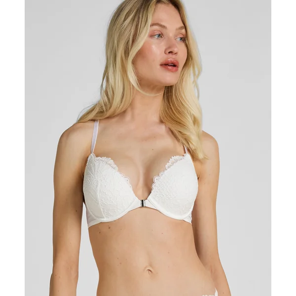 Soutien-gorge à armatures push-up préformé Whitney - Blanc