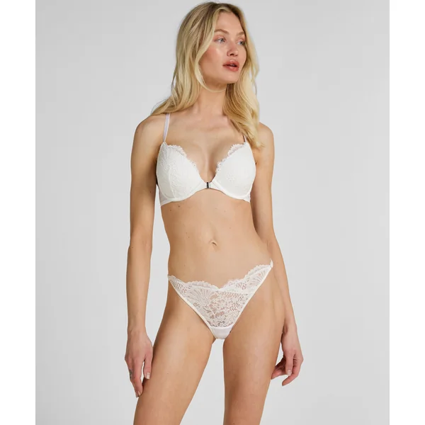 Soutien-gorge à armatures push-up préformé Whitney - Blanc