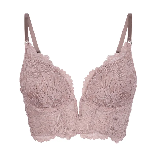 Soutien-gorge à armatures rembourré longline Essie - Violet