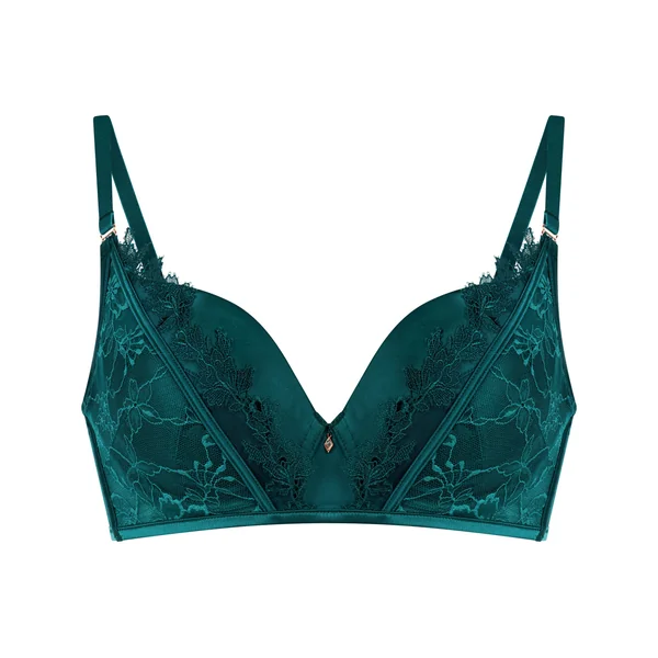 Soutien-gorge à armatures rembourré longline Julia - Vert