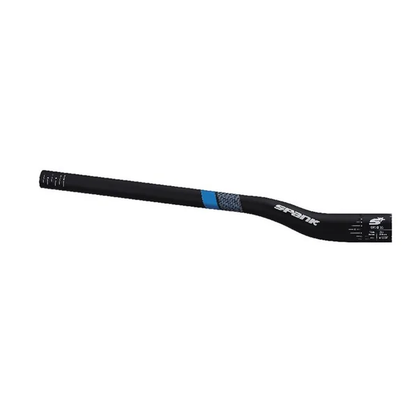 SPANK Cintre Spank Spike 35, VIBRO CORE, XGT, 820mm, diamètre 35mm rise 25mm noir noir/bleu