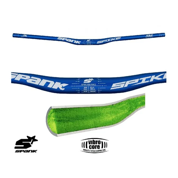 SPANK Cintre Spank SPIKE 800 Vibrocore, rise 15mm bleu/blanc