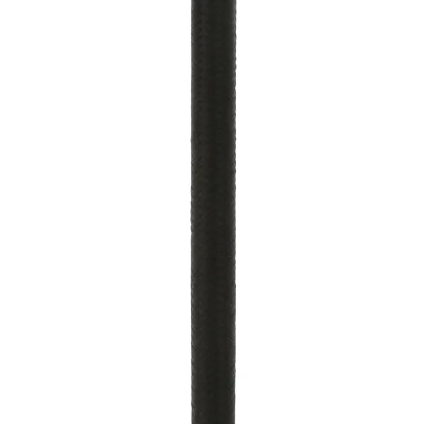 Stick de dressage basique équitation 110 cm noir