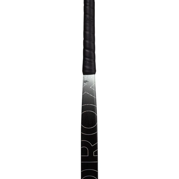 Stick de hockey sur gazon adulte confirmé low bow 60% carbone FH560 noir gris