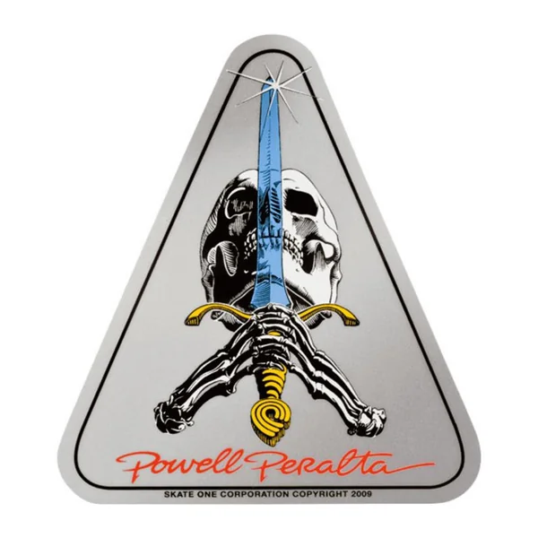 Stickers POWELL PERALTA Ray Rodriguez Skull Sword 4 (20 Pk)