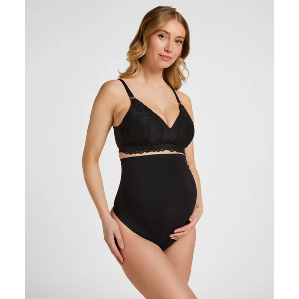 String de Maternité Sans Coutures - Noir