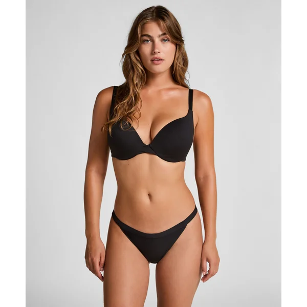 String en coton - Noir