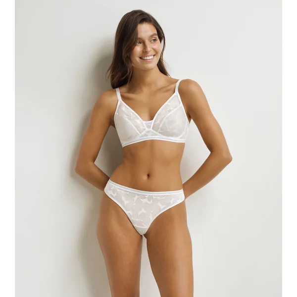 String femme Blanc Dim Bloom