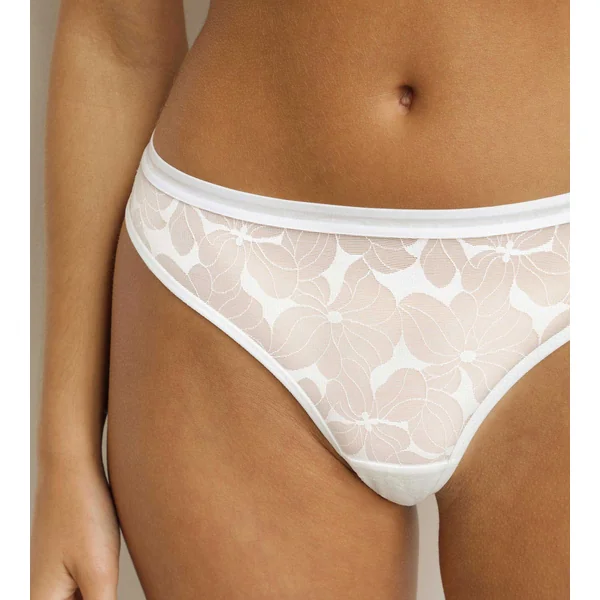 String femme Blanc Dim Bloom