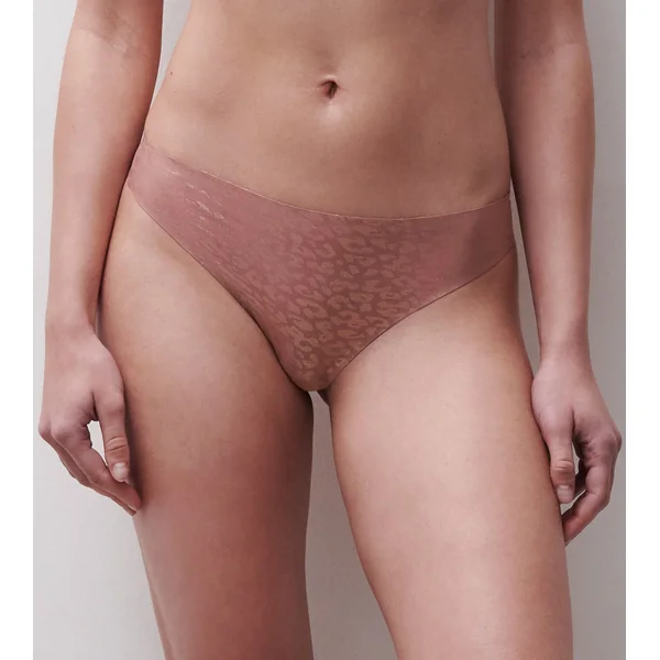 String imprimé Léopard Rose Softstretch Paillette