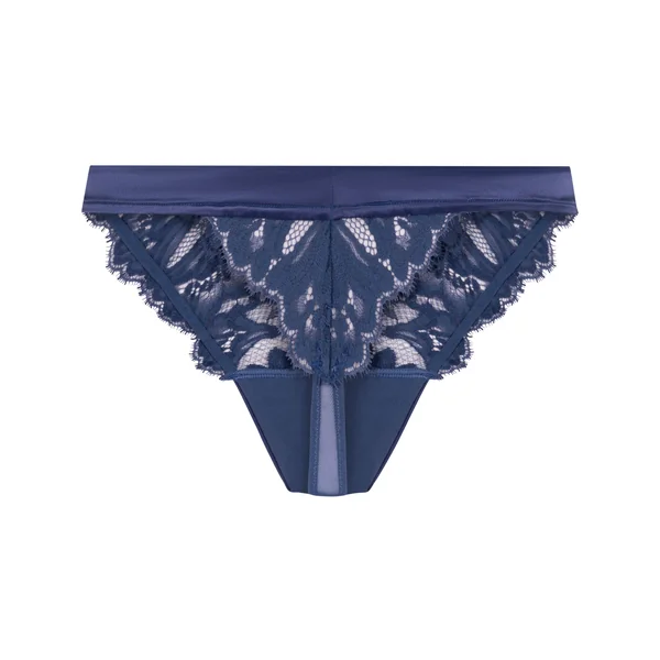 String jambe haute Grace - Bleu