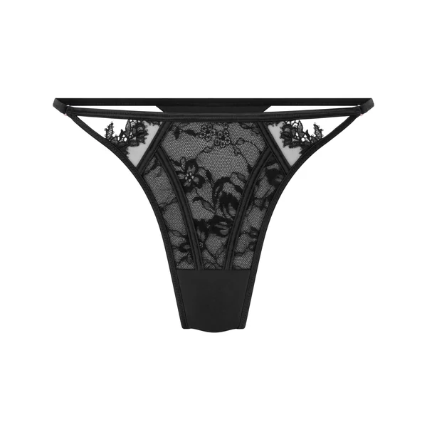 String jambe haute Julia - Noir