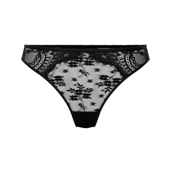 String jambe haute Lou - Noir