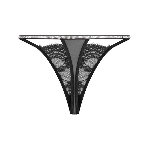 String jambes hautes Odette - Noir