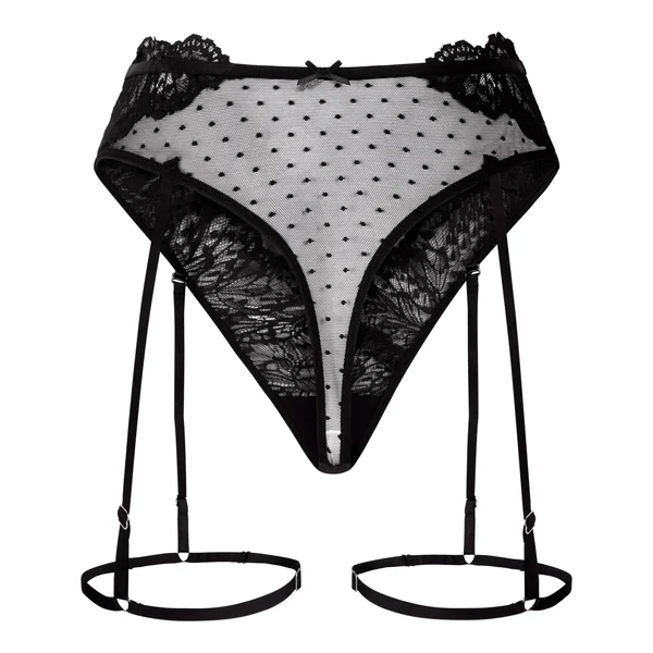 String porte-jarretelles Posie - Noir